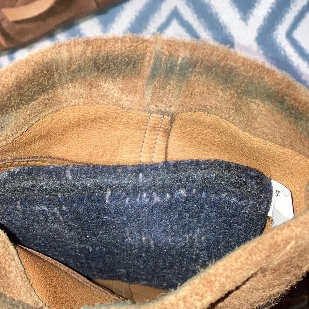 Steger Mukluks Tan Suede Winter Boots 8‎